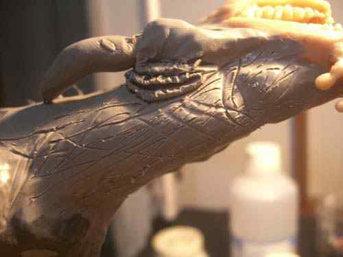 Aqua Rex parte 3 - O acabamento CIMG0582 | Arte | Arte, boneco, curioso, dinossauro, escultura