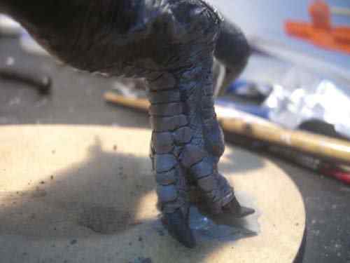 Aqua Rex parte 3 - O acabamento CIMG0599 | Arte | Arte, boneco, curioso, dinossauro, escultura