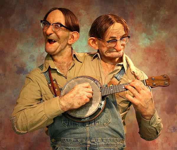 Mestres do hiper realismo Banjo cl | Arte | Arte, curioso, escultura, incrível, pintura
