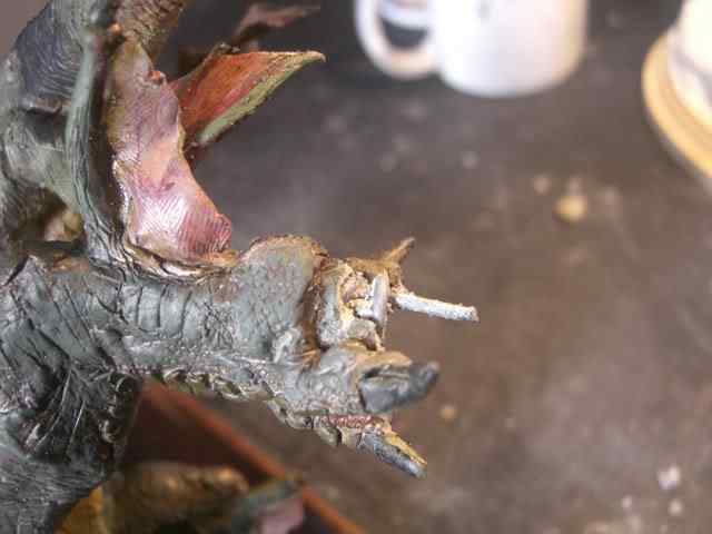 Aqua Rex - Parte final CIMG0886 | Arte | boneco, dinossauro, escultura, monstro
