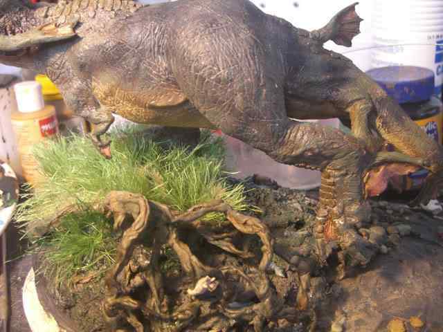 Aqua Rex - Parte final CIMG0928 | Arte | boneco, dinossauro, escultura, monstro