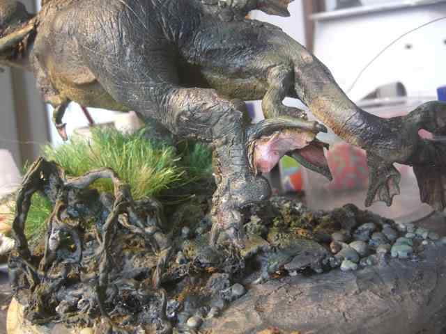 Aqua Rex - Parte final CIMG0929 | Arte | boneco, dinossauro, escultura, monstro