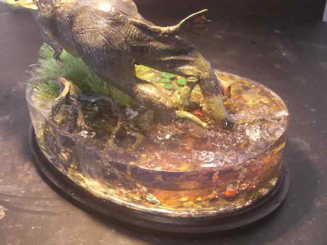 Aqua Rex - Parte final CIMG1177 | Arte | boneco, dinossauro, escultura, monstro