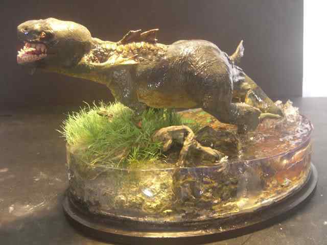 Aqua Rex - Parte final CIMG1179 | Arte | boneco, dinossauro, escultura, monstro
