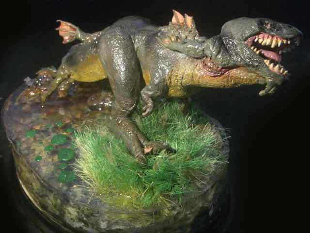 Aqua Rex - Parte final aquafinal3 | Arte | boneco, dinossauro, escultura, monstro