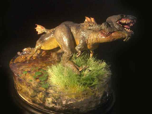Aqua Rex - Parte final | Arte | boneco, dinossauro, escultura, monstro