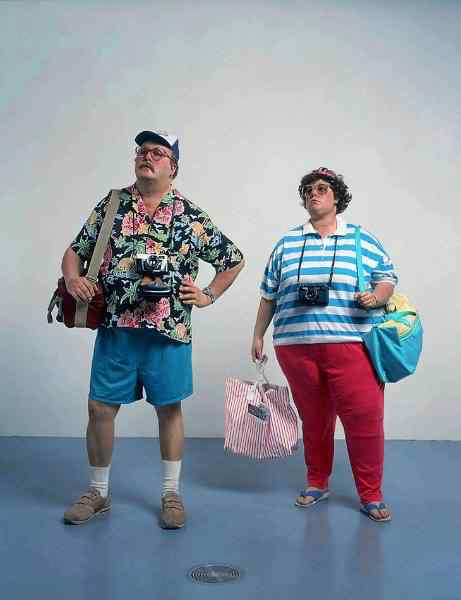 Mestres do hiper realismo duane hanson tourists 2 | Arte | Arte, curioso, escultura, incrível, pintura