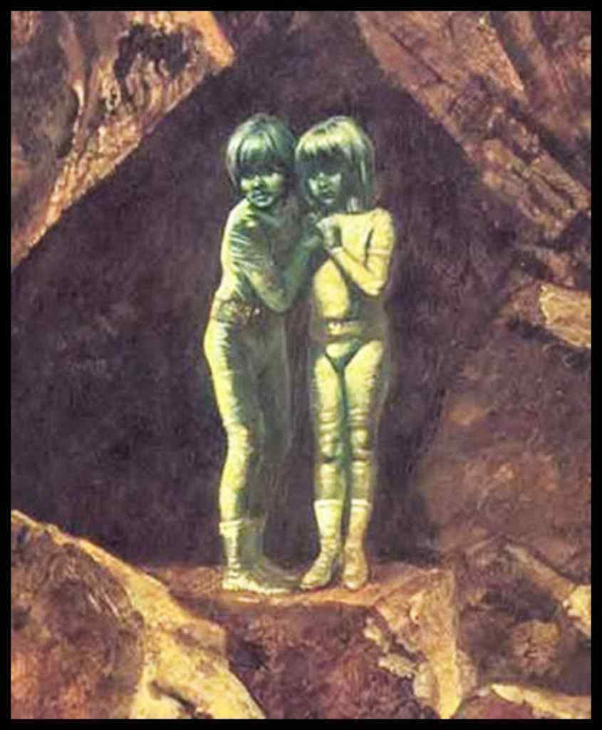 O mistério das crianças verdes As crianças verdes de Woolpit Green children of Woolpit 5 | Bizarro | bizarro, crianças, curioso, enigma, incrível, ufo
