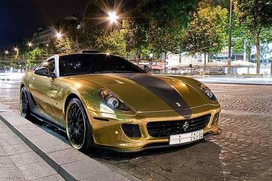 Ferrari de ouro! image016151516 | Bizarro | carro, curioso, ferrari, incrível, ouro