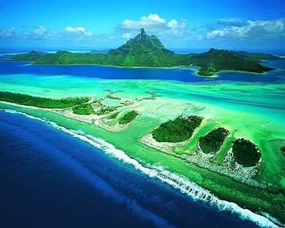 Dez ilhas interessantes 02Ilha Bora Bora ilha mais bonita | Curiosidades | curioso, dicas, ilha, incrível, turismo