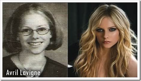 Celebridades ontem e hoje avril lavigne | Curiosidades | bizarro, celebridades, curioso, feio, idade, velho