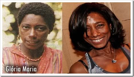Celebridades ontem e hoje gloria maria | Curiosidades | bizarro, celebridades, curioso, feio, idade, velho
