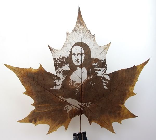 Leaf carving - a arte de esculpir em folhas leaves carving masterpieces 01 | Arte | Arte, bizarro, china, chinês, curioso, folhas, incrível, maluco