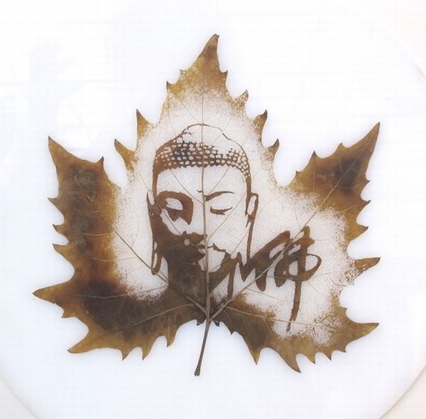 Leaf carving - a arte de esculpir em folhas leaves carving masterpieces 13 | Arte | Arte, bizarro, china, chinês, curioso, folhas, incrível, maluco