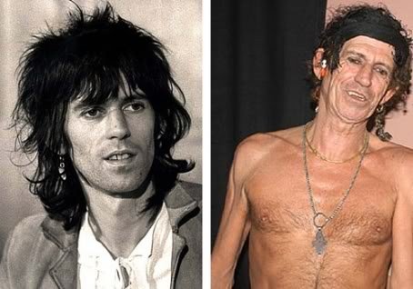 Celebridades ontem e hoje ontem hoje rock 3 | Curiosidades | bizarro, celebridades, curioso, feio, idade, velho