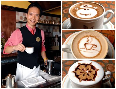 Baristas: Os mestres do café-arte 080 | Arte | Arte, café, curioso, incrível