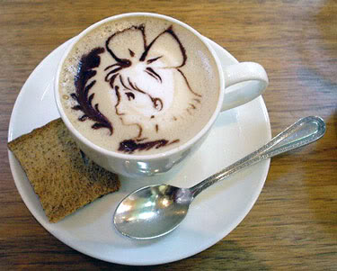Baristas: Os mestres do café-arte coffee art | Arte | Arte, café, curioso, incrível