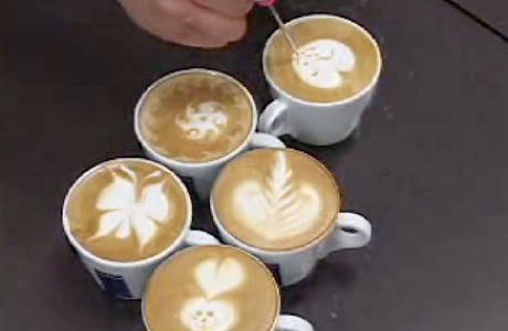 Baristas: Os mestres do café-arte coffee460 | Arte | Arte, café, curioso, incrível