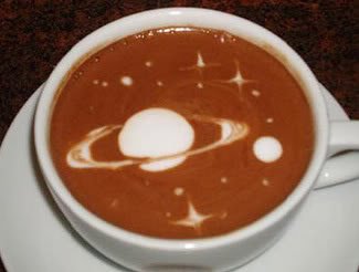 Baristas: Os mestres do café-arte planets | Arte | Arte, café, curioso, incrível