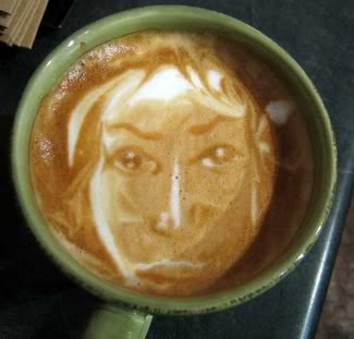 Baristas: Os mestres do café-arte scarylady | Arte | Arte, café, curioso, incrível