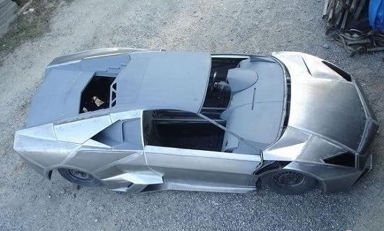 Fabricou seu próprio Lamborghini na garagem 10ad | Bizarro | carro, curioso, incrível
