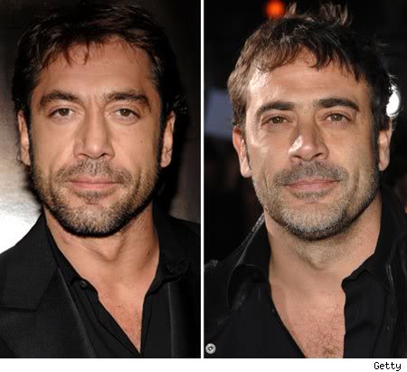Parece, mas não é: Celebridades que parecem gêmeos 13 2520 0324 bardem morgan | Curiosidades | bizarro, celebridades, curioso, incrível