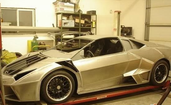 Fabricou seu próprio Lamborghini na garagem 6ad | Bizarro | carro, curioso, incrível