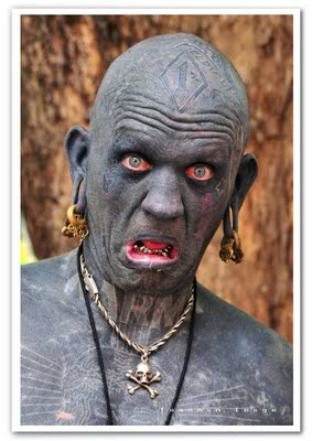 O homem e a mulher mais tatuados do mundo Photobucket