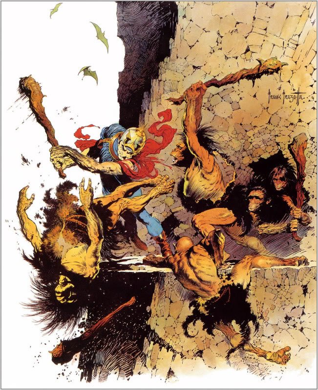 20 grandes ilustrações do Frank Frazetta frazetta016 | Arte | Arte, desenho, ilustração, pintura