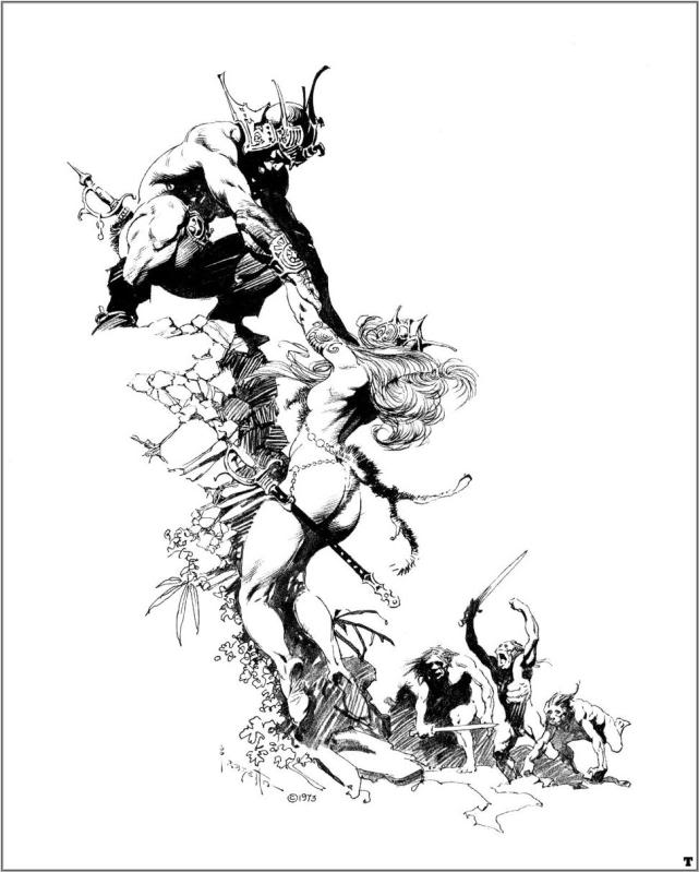 20 grandes ilustrações do Frank Frazetta frazetta061 | Arte | Arte, desenho, ilustração, pintura
