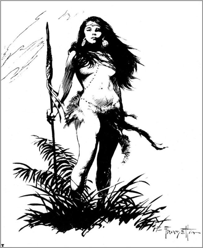 20 grandes ilustrações do Frank Frazetta frazetta098 | Arte | Arte, desenho, ilustração, pintura