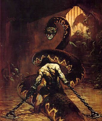 20 grandes ilustrações do Frank Frazetta frazetta2 | Arte | Arte, desenho, ilustração, pintura