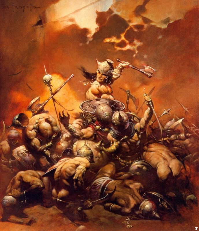 20 grandes ilustrações do Frank Frazetta frazetta251 | Arte | Arte, desenho, ilustração, pintura