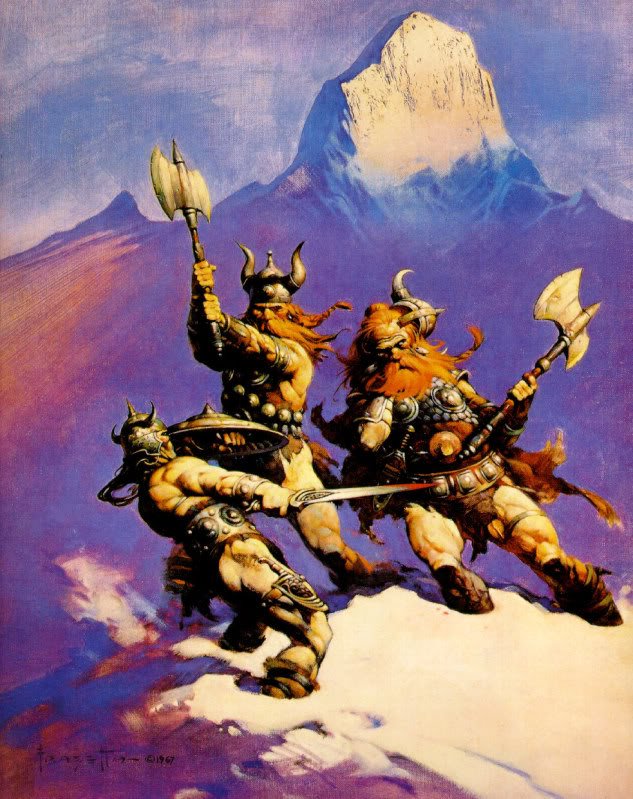 20 grandes ilustrações do Frank Frazetta snow | Arte | Arte, desenho, ilustração, pintura