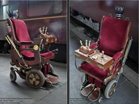 A cadeira de rodas do Professor Xavier Steampunk Photobucket