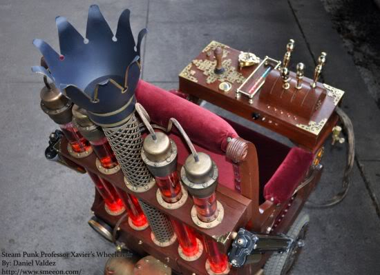 A cadeira de rodas do Professor Xavier Steampunk Photobucket