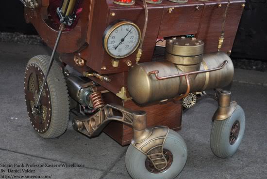 A cadeira de rodas do Professor Xavier Steampunk Photobucket