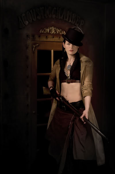 Gatas em cosplay steampunk Photobucket