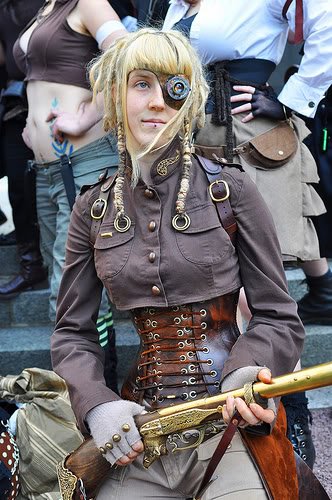Gatas em cosplay steampunk Photobucket