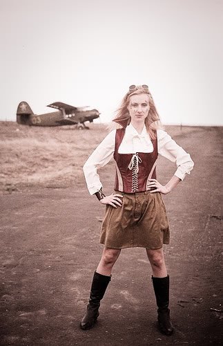Gatas em cosplay steampunk Photobucket