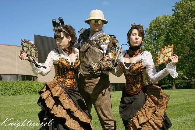 Gatas em cosplay steampunk Photobucket