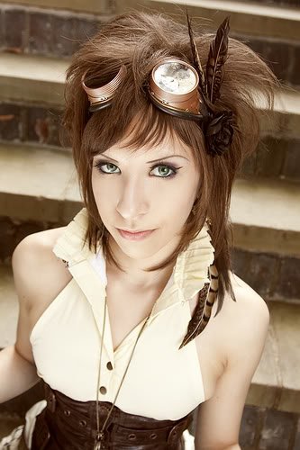 Gatas em cosplay steampunk Photobucket
