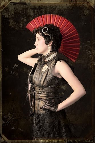 Gatas em cosplay steampunk Photobucket