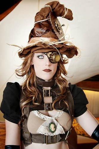 Gatas em cosplay steampunk Photobucket