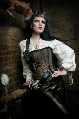 Gatas em cosplay steampunk Photobucket