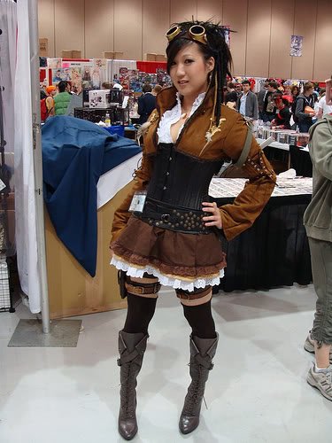 Gatas em cosplay steampunk Photobucket