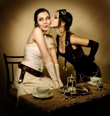 Gatas em cosplay steampunk Photobucket
