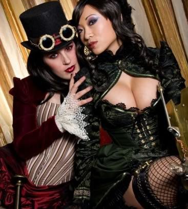 Gatas em cosplay steampunk Photobucket