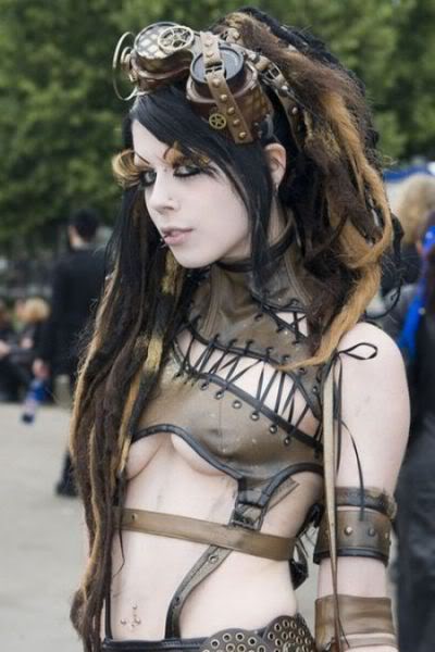 Gatas em cosplay steampunk Photobucket