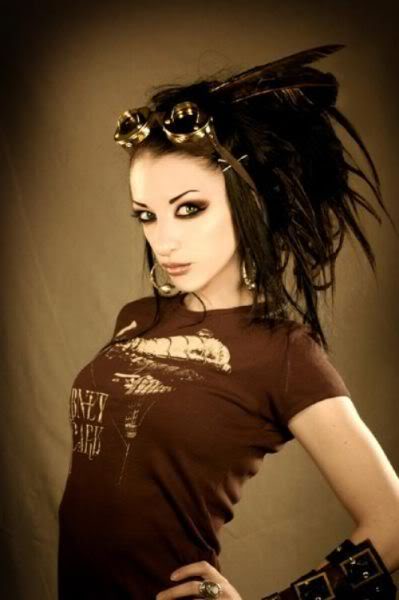 Gatas em cosplay steampunk Photobucket